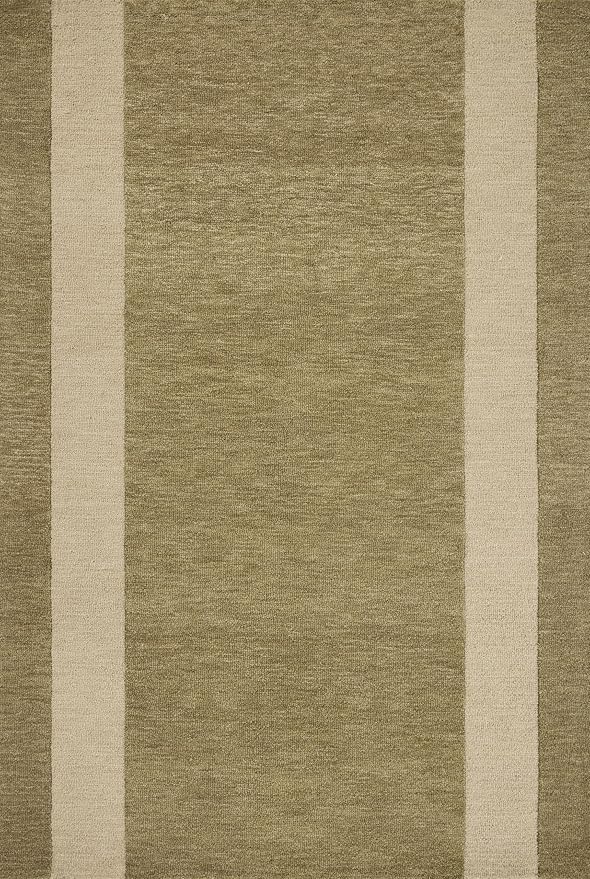 Loloi Leanne Ford Craven Collection CVN-01 Light Olive/Oatmeal 2'-6" x 9'-9" - Image 2