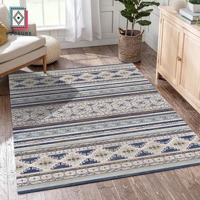 RUGSURE Washable Area Rugs 6' x 9' - Image 3