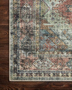 Loloi II Skye Collection SKY-06 Apricot/Mist 2'-6" x 7'-6" Runner Rug - Image 7