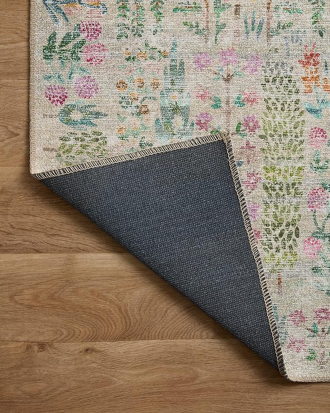 Loloi Rifle Paper Co. Maison Collection MAO-07 Khaki 2'-6" x 9'-6", .19" Pile - Image 6