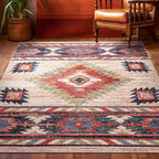 Well Woven Lizette Cream Traditional Medallion Area Rug 9x13 - Image 9
