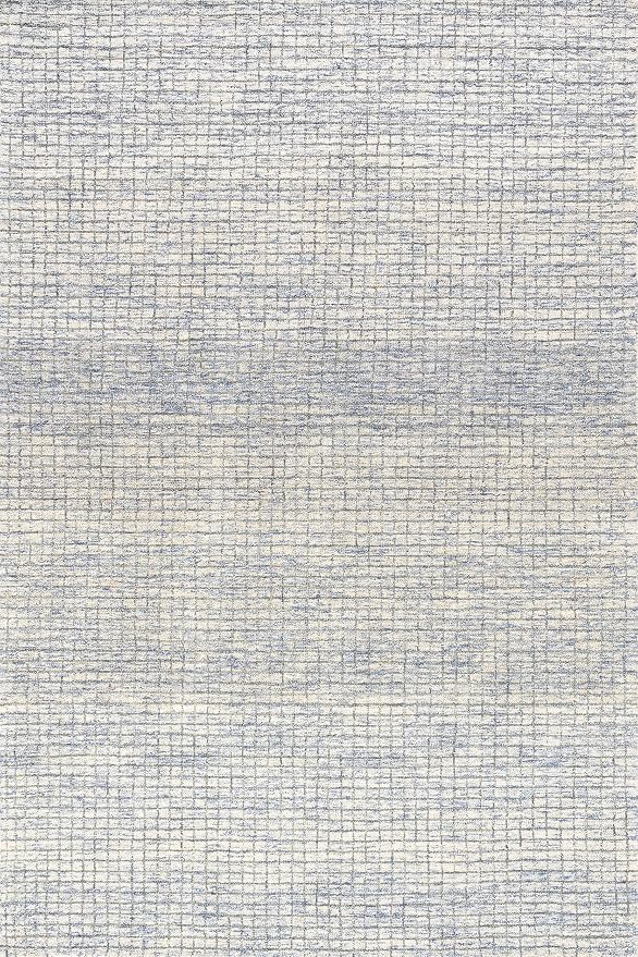 Rugs USA Melrose Light Blue/Ivory, Wool & Cotton, Soft and Cozy, High Traffic - Image 3