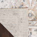 Nourison Home Astra Machine Washable Silver Taupe 4' x 6' Area Rug - Image 9