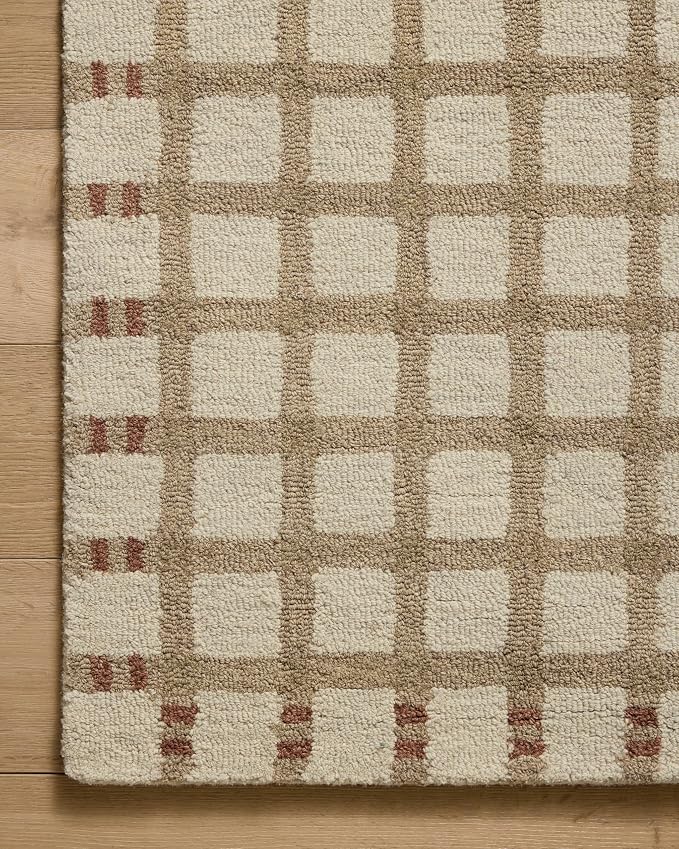 Loloi Magnolia Home by Joanna Gaines Waylon Collection WAY-02 Natural/Rust - Image 5