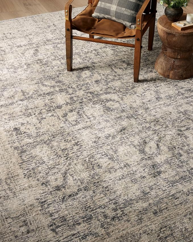 Loloi Amber Lewis Alie Collection ALE-05 Charcoal/Beige 2'-3" x 3'-10" - Image 6