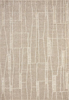 Loloi Amber Lewis Bexley Collection BEX-05 Mushroom/Natural 2'-7" x 10'-0" - Image 2