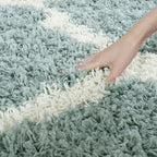 SAFAVIEH Dallas Shag Collection Runner Rug - Image 5
