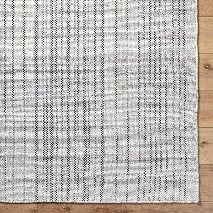 Mark&Day Wool Rugs, 9x12 Ishaq Cottage Slate Area Rug, Bedroom or Kitchen - Image 7
