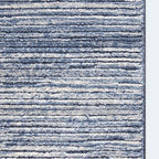 Well Woven Custom Size Hallway & Stair Runner- Harlow Delphi Blue 31 Inches - Image 3