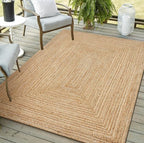 Savi Home Natural Jute Rug 3x5 Ft – Handwoven Braided Area Rug - Image 9