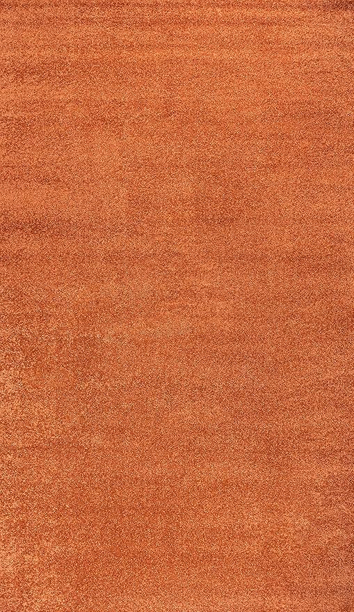 Eyely UES100M-14 Supersoft Haze Solid Low-Pile Indoor Area Rug, Minimalist - Image 2