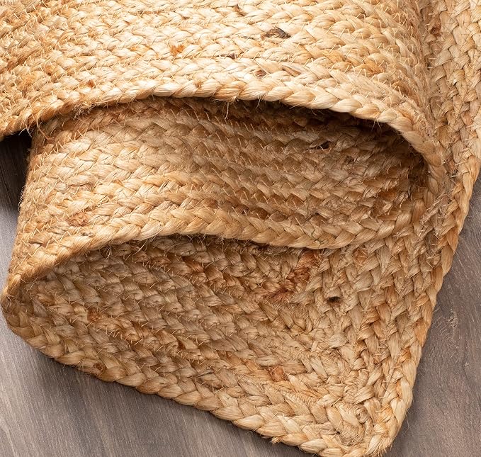 Savi Home Natural Jute Rug 3x5 Ft – Handwoven Braided Area Rug - Image 7