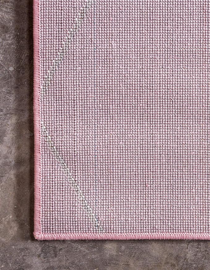 Unique Loom Trellis Frieze Collection Area Rug - Image 9