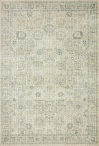Loloi Skye Collection SKY-14 Natural/Sage 7' x 9' Oval Area Rug - Image 3