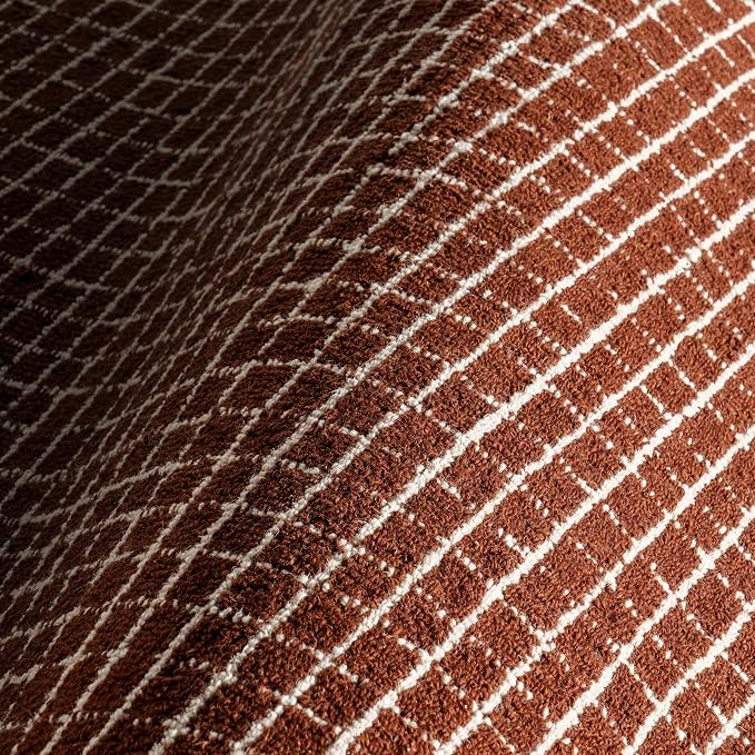 Rugs USA Melrose Checked Wool Area Rug - Image 8