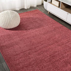 Eyely UES100E-5 Supersoft Haze Solid Low-Pile Indoor Area Rug - Image 5