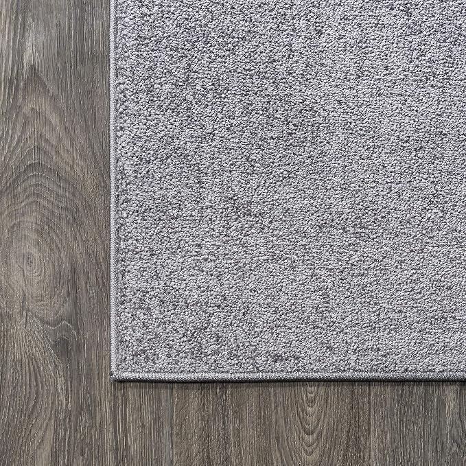 JONATHAN Y Haze Solid Low-Pile Gray Indoor Area Rug 12x15, Minimalist, - Image 7