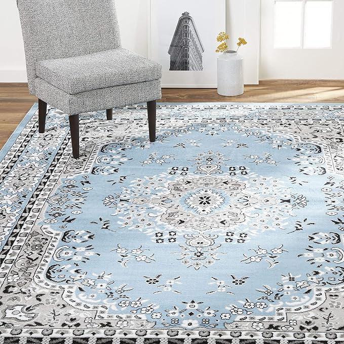 Home Dynamix Premium Sakarya Traditional Medallion Border Area Rug by Home+Dynamix