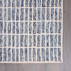 Hand-Tufted 100% Wool Area Rug – Unique Modern Geometric Grid Pattern, Soft - Image 3