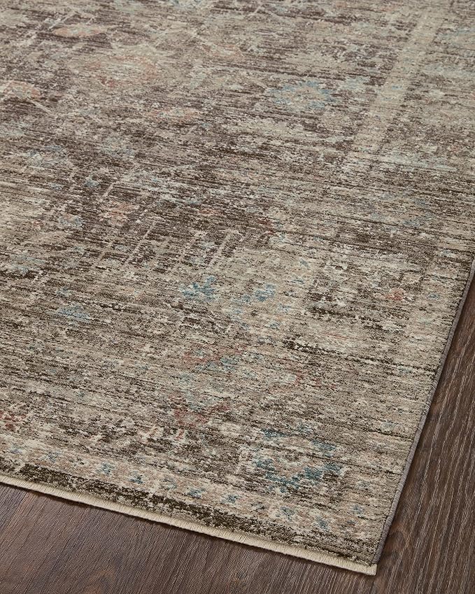 Loloi Magnolia Home by Joanna Gaines Millie Collection MIE-03 Charcoal/Dove - Image 8
