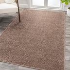 Eyely UES100J-6 Supersoft Haze Solid Low-Pile Indoor Area Rug, Minimalist by eyely