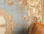 Unique Loom Versailles Collection Traditional Classic Floral Motif Area Rug - Image 7