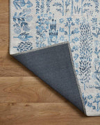 Loloi Rifle Paper Co. Maison Collection MAO-07 Blue 2'-6" x 7'-6", .19" Pile - Image 6