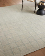 Loloi Chris Loves Julia Francis Collection FRA-03 Silver/Sky 2'-3" x 3'-9" - Image 5