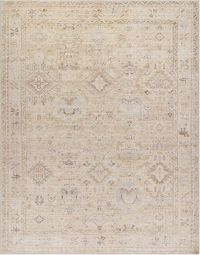 Hauteloom Nakia Bohemian Vintage Medallion Area Rug - Image 9