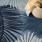 Nourison Home Suncoast Denim 4' x 6' Area Rug - Image 4