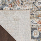 Nourison Home Astra Machine Washable Gold Grey 2'2" x 8' Area Rug - Image 7