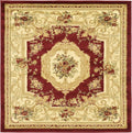 Unique Loom Versailles Collection Traditional Classic Floral Motif Area Rug by UniqueLoom