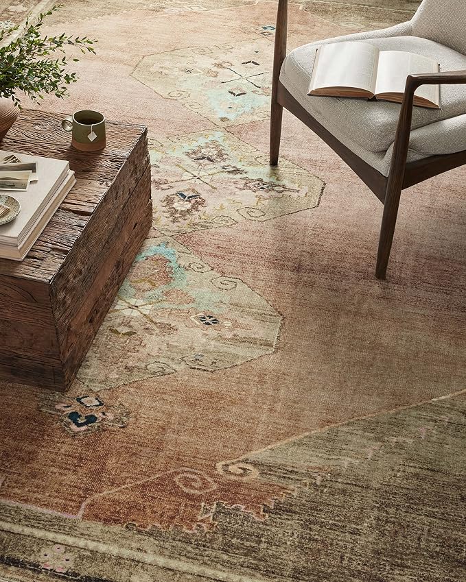 Loloi Magnolia Home by Joanna Gaines Sinclair Collection SIN-06 Clay/Tobacco - Image 6
