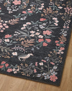 Loloi Rifle Paper Co. Maison Collection MAO-04 Tuileries Black 2'-6" x 12'-0" - Image 6