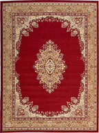 Unique Loom Reza Collection Traditional Persian Style Area Rug, 9 ft 10 in x 13 - Image 9