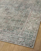 Loloi Chris Loves Julia Jules Collection JUL-08 Emerald/Antique Ivory 2'-3'' x - Image 11