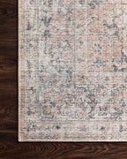 Loloi Skye Collection SKY-01 Blush/Grey 6'-0" x 6'-0" Round Area Rug - Image 12