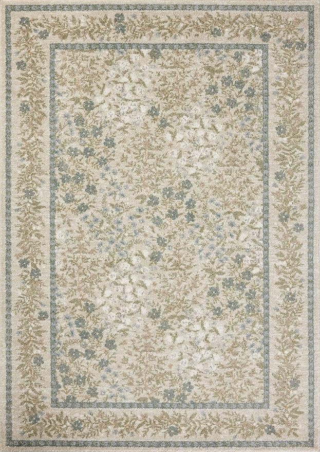 Loloi Rifle Paper Co. Laurel Collection LAU-03 Ivory/Multi 2'-8" x 10' Runner - Image 3