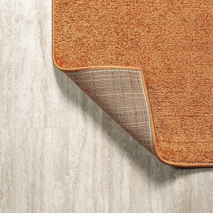 Eyely UES100M-9 Supersoft Haze Solid Low-Pile Indoor Area Rug, Minimalist - Image 6