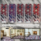 Fame Rugs Turkish Rug. Washable Vintage Oriental Antique Inspired Traditional - Image 4