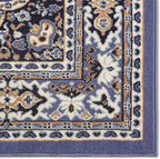 Home Dynamix Premium Sakarya Traditional Medallion Border Area Rug, Country Blue - Image 6