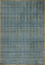 Loloi Chris Loves Julia Calvin Collection CLV-02 Ocean/Olive 2'-7" x 10'-0" - Image 3