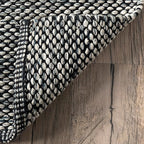 nuLOOM Alessi Solid Farmhouse Cotton Area Rug - Image 7