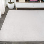 Eyely UES100D-5 Supersoft Haze Solid Low-Pile Indoor Area Rug - Image 4