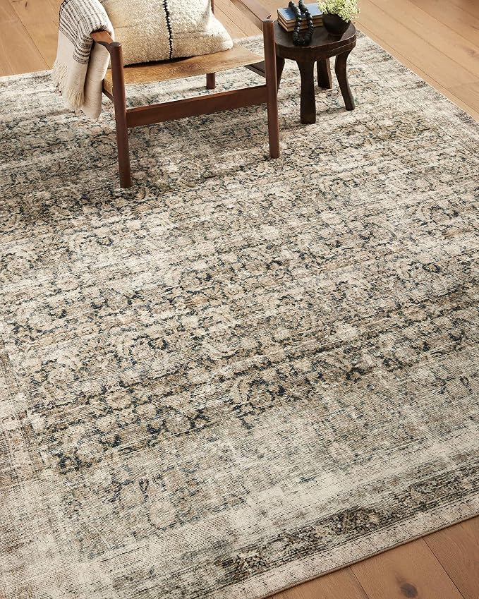 Loloi Amber Lewis Morgan Collection MOG-02 Navy/Sand 2'-3" x 7'-6" 38" Thick - Image 5
