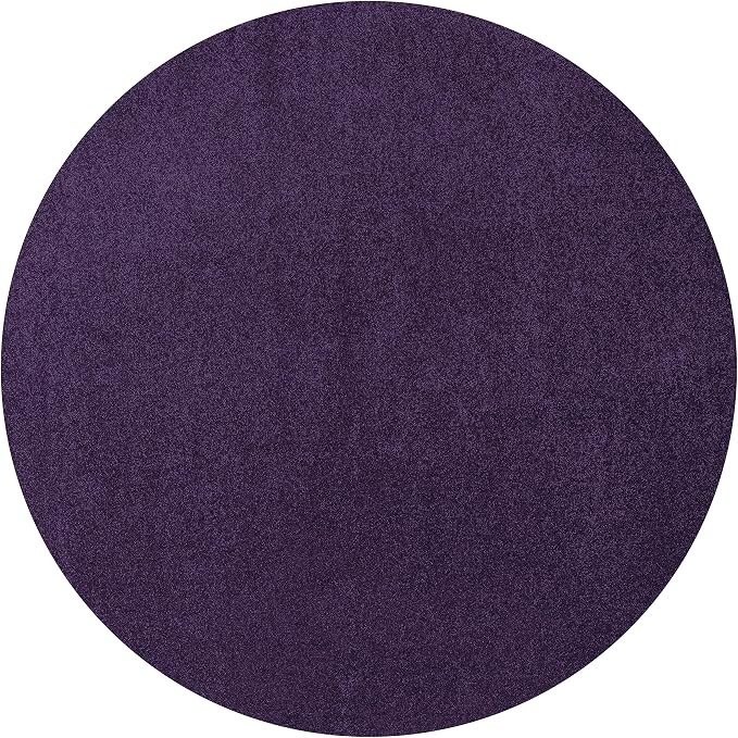 Eyely UES100N-4R Supersoft Haze Solid Low-Pile Indoor Area Rug, Minimalist - Image 2