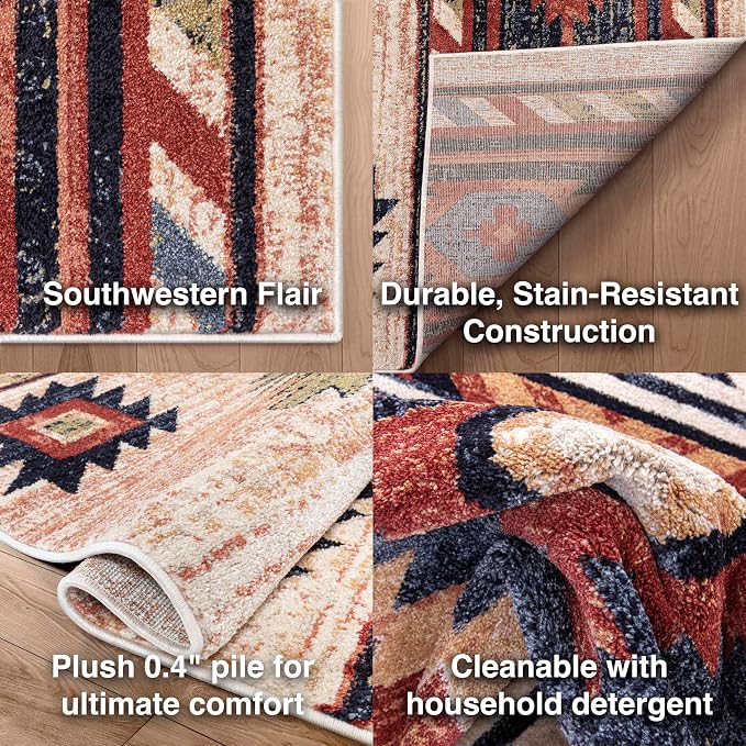 Well Woven Lizette Cream Traditional Medallion Area Rug 9x13 - Image 4