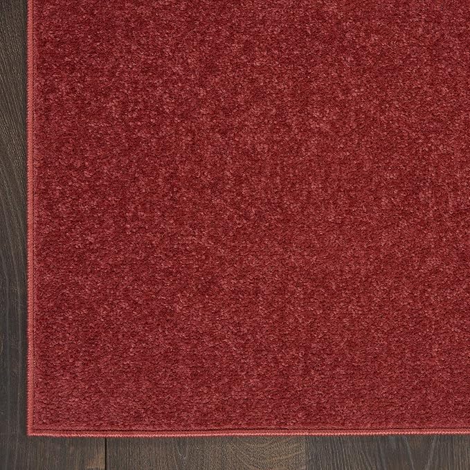 Nourison Home Nourison Essentials Brick Red 8' x 10' Area Rug - Image 6