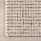 Rugs USA Melrose Cream, Wool & Cotton, Soft and Cozy, High Traffic, Stain - Image 4