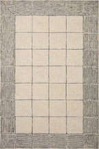 Loloi Chris Loves Julia Francis Collection FRA-02 Cream/Black 2'-3" x 3'-9" - Image 3